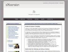 Tablet Screenshot of medical.axcension.com