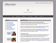 Tablet Screenshot of legal.axcension.com